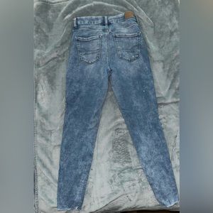 AE Next Level Curvy Patched High-Waisted Jegging